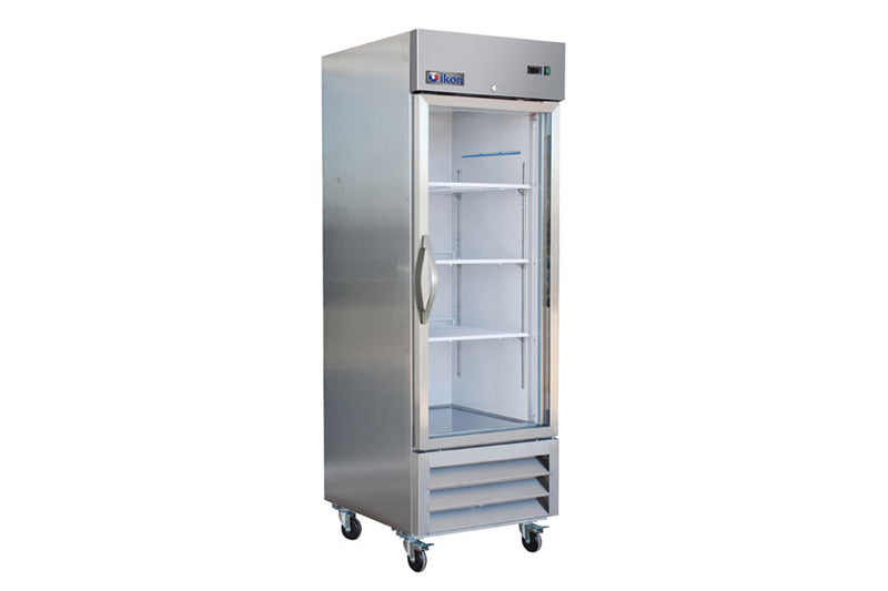 IKON IB27RG Upright bottom mount refrigerator