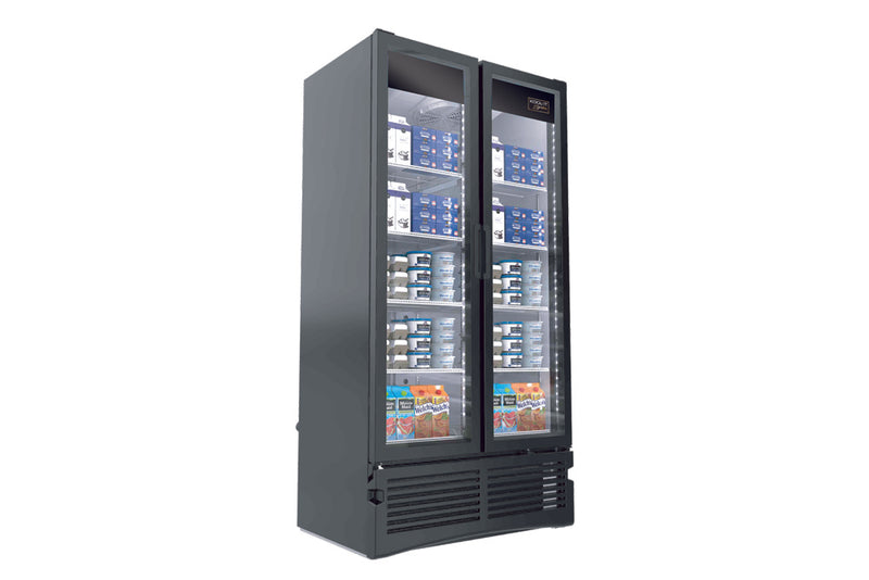 Kool-It - Signature LX-34RB black merchandiser refrigerator